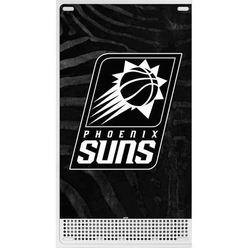 NBA Phoenix Suns Black Animal Print Xbox Series S Console Skin
